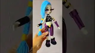 Джинкс из игры Лига Легенд. 💜💜💜
