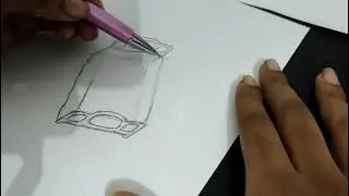 Cómo dibujar una cama en perspectiva / como dibujar una cama en perspectiva fácil y sencilla