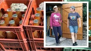 🍏 20L APPLE JUICE⎮WE MAKE APPLE JUICE FOR THE FIRST TIME 🍏
