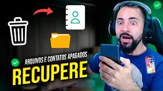 🗑️LIXEIRA DO IPHONE! Recuperar contatos e arquivos APAGADOS no iPhone?