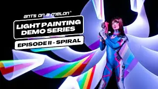 Light Painting Demo Series - Spiral - Feat. @Cre8fotos.