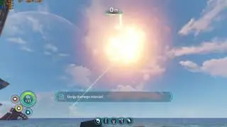 Subnautica - Sunbeam approaching planet 4546B's quarantine enforcement platform