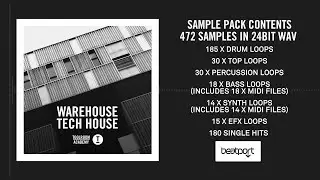 Toolroom Academy: Warehouse Tech House - Sample Pack