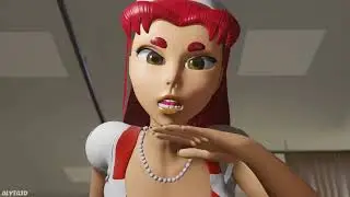 Starfire becomes a Nurse!