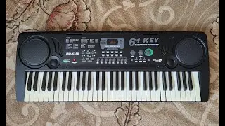 Синтезатор MQ 6158 Electronic Keyboard - демонстрация для сайта