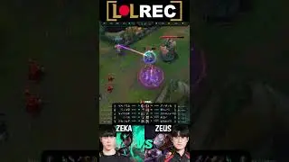 HLE Zeka vs T1 Zeus - KARMA vs ORIANNA Mid #shorts #highlights #leagueoflegends #zeka #zeus #lol