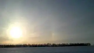 Радуга зимой