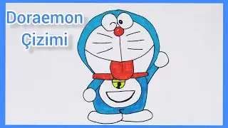 Doraemon çizimi - nasıl çizilir / Doraemon drawing - how to drawing |Merve ile çizim zamanı|