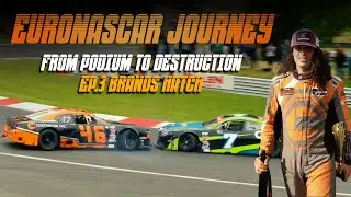 From Podium to Destruction // GP UK // EuroNASCAR Journey EP.3