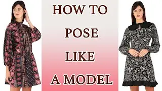 How to Pose Like Professional Model ? Watch this ( Western Wear Model Shoot) #bts
