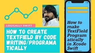 How To Make Textfield By Writing Code/Programatically in Xcode 12  Swift