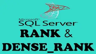 Rank And Dense_Rank Function In SQL Server - Rank VS Dense_Rank In SQL Server ( Hindi / Urdu )