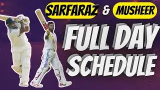 Sarfaraz and Musheer khan Full Day Practice Schedule || Batting basic tips || Naushad Khan