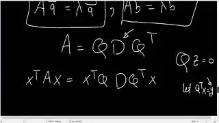 Positive eigen values means positive definite proof