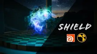 shield and Spell FX Created in Houdini FX