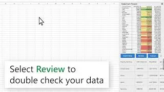 Convert Picture to Excel Data!