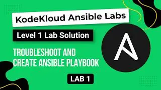 Troubleshoot and Create Ansible Playbook