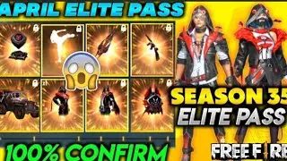 Season 35 elite pass of Free Fire || April elite pass Freefire || by Acid gaming ||