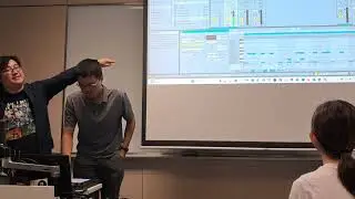 Learning beatmaking at NUS Electronic Music Lab's Open Class
