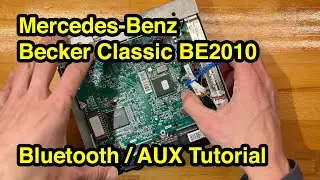 Mercedes-Benz Becker Classic (BE2010) - Bluetooth / AUX Tutorial
