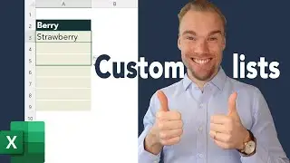 Excel Custom List Magic: Boost Productivity & Save Time Now!