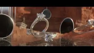 Surreal Rings - Cinema 4D, Redshift, Megascans