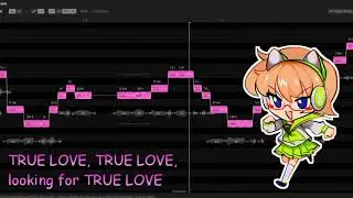 【KEVIN】TRUE ♥ LOVE ( Nyan~ Neko Sugar Girls OP ) 【SYNTHVカバー】+SVP/VSQX