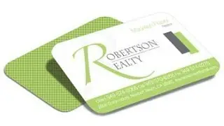 Rounded Business Cards