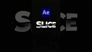 Как разрезать текст в After Effects? Анимация текста 