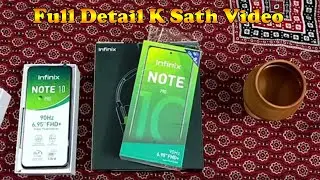 Infinix Note 10 Pro Unboxing | G95,90Hz,33W fast charging! || Amazing Phone he Ye