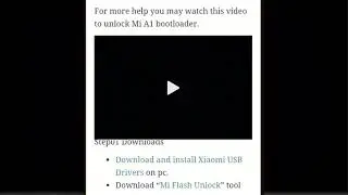 Unlock Bootloader On Xiaomi Mi A1 Android One [Unlock Mi A1 Bootloader] -