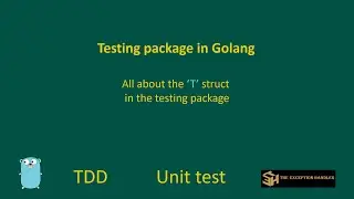 Testing package in Golang | #1