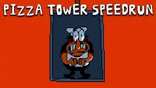 Pizza Tower Speedrun in 1:05:40 (Peppino Any% NMG)