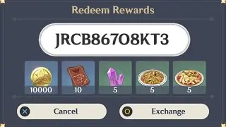 [EXPIRED] March 8, 2025 ITEM Code (Genshin Impact)