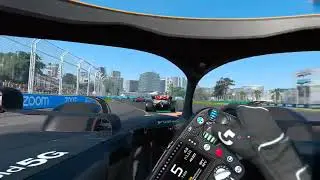 Meta Quest 3 + G29 Steering Wheel / F1 22 Gameplay / Virtual Desktop + My Settings