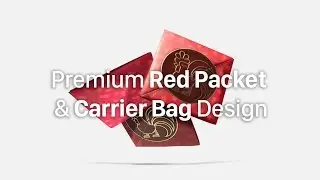 Premium Red Packet & Carrier Bag Design