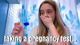 TAKING A PREGNANCY TEST  *Baby #2?* | young mom vlogs