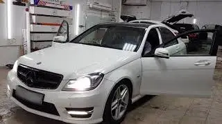 Автоматическая тонировка Mercedes-Benz C-class w204