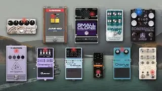 Chorus Pedal Shootout | Featuring 11 chorus/vibrato pedals