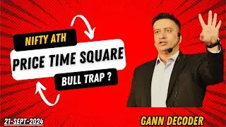 Gann Pressure Date I Price Time Square I Bull Trap ? Gann Astrology I Nifty View I Gann Decoder