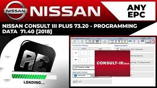 NISSAN CONSULT III PLUS 73.20 - PROGRAMMING DATA  71.40 [2018] | INSTALLATION