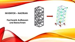 Inventor Nastran - Fachwerk aufbauen und berechnen