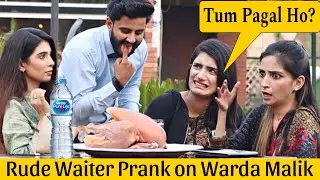 Waiter Prank on Tik Toker Warda Malik And Rahema Sheik @ThatWasCrazy