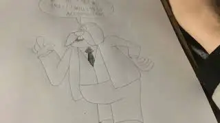Drawing and Colouring Colonel K ready to check on the WIP updates for @foxpixaranimations