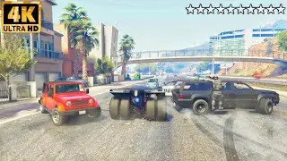 GTA 5 POLICE CHASE SCENE
