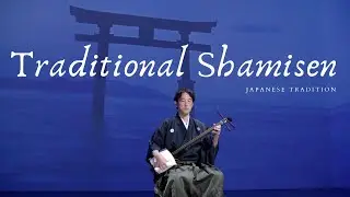Traditional shamisen