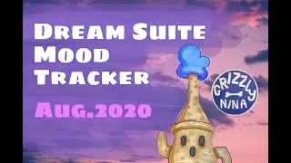 Animal Crossing Bullet Journal: August 2020 Mood Tracker