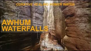 One of the most powerful water in Africa - Awhum Waterfall
