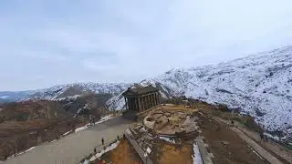 Garni Castle in Armenia | Языческий храм Гарни в Армении |FPV