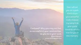 Why do you sometimes feel you can't be as successful at relationship as you are in your work?